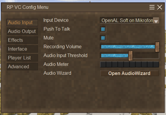 Step 19 - RP VoiceChat Settings